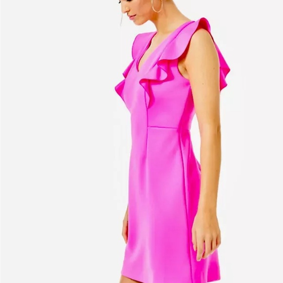 Lilly Pulitzer Sicily Shift Dress in Mandevilla Pink - Picture 4 of 4